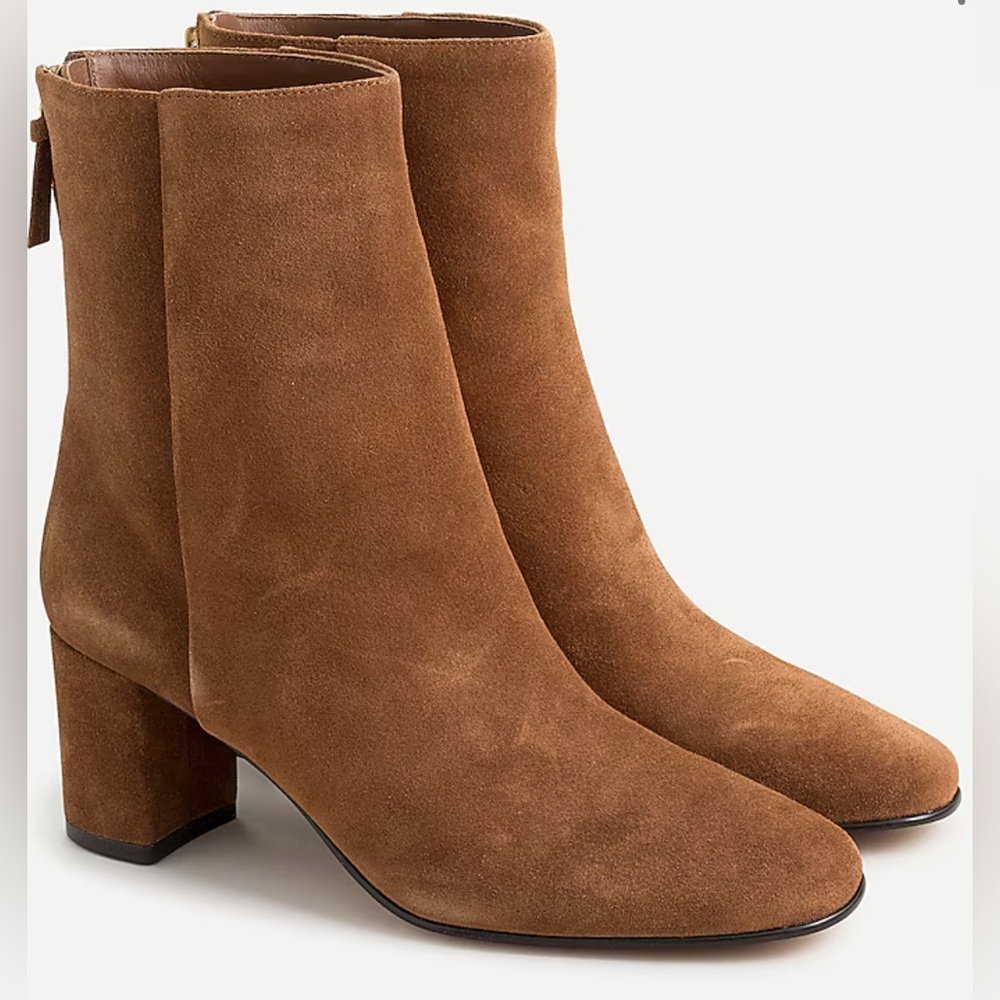 J. Crew Willa Suede Ankle Boot. Size 8. NWOT.